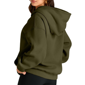 Nouveaux sweats à capuche unisexes surdimensionnés 100% coton, mode streetwear d'hiver, vêtements décontractés - Product Image 5