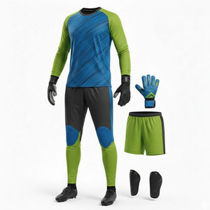 Kit de gardien de but de football au design moderne avec des couleurs vives et un imprimé durable pour une utilisation longue durée - Product Image 1