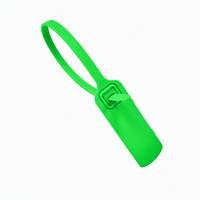Sello de Seguridad Ajustable de Plástico YSD con Inserto Metálico y Etiqueta Numerada Personalizada para Logística y Transporte