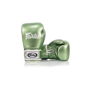 Gants de boxe Fair Tex de qualité supérieure, professionnels, légers et respirants, en cuir de vachette, pour entraînement et sparring. - Product Image 1