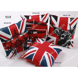 Housses de coussin de canapé en coton contemporain élégant Appel élégant avec des couleurs vives et une texture confortable Améliorer la décoration intérieure - Product Image 1