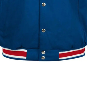 <b>Top</b> Trending Men's Varsity Jacket-Custom Made Thick Waterproof Hooded Argyle Letter Patterns Sherpa Durable 100% Wool Streetwear - Product Image 2