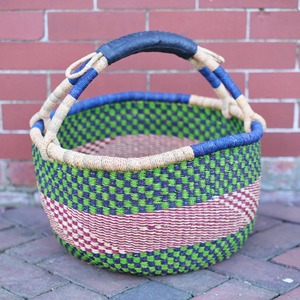 <b>Large</b> Vintage Seagrass African Market <b>Storage</b> <b>Basket</b>-Eco-Friendly & Multifunction - Product Image 1