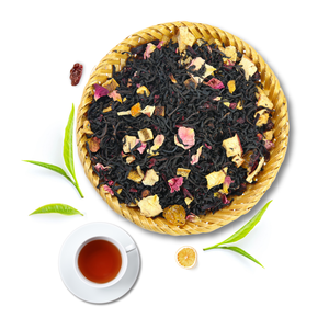 Precio de fábrica Té de frutas de hojas sueltas Hojas de té negro certificadas Materias primas Bolsa de té de frutas secas Embalaje a granel - Product Image 5