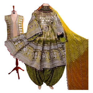 Afghani Kuchi <b>Wedding</b> Dresses for Women Top Selling Best Quality Low Prices Afghani New Style Afghan <b>Wedding</b> Dresses Knee-Length - Product Image 1