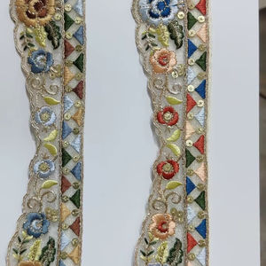 Tissu de dentelle brodée de qualité supérieure pour robe, dentelle florale, fournisseur de textiles pour vêtements, export en gros - Product Image 1