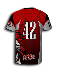 Ensemble de maillots de baseball pour jeunes personnalisables et légers Cool Fit Vêtements de sport synthétiques de haute technologie - Product Image 4