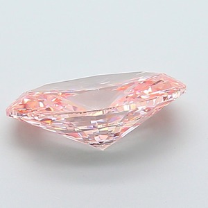 Diamant CVD rose intense fantaisie de 3 carats, de forme ovale, de luxe, cultivé en laboratoire, clarté VS1, polissage excellent, diamant non monté pour bijoux - Product Image 5