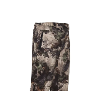 Mens Winter Camouflage Soft Shell Polyester Hunting Pants Breathable <b>Waterproof</b> Moisture-Wicking Custom Printed Lightweight - Product Image 4