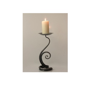 ARTISAN LIVING CREATION Juego de 3 Portavelas Cónicos Modernos de Hierro Negro Hechos a Mano, Resistentes al Calor y Duraderos, para Decoración del Hogar - Product Image 6