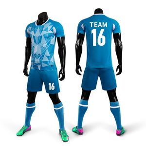 2022 alta calidad personalizada sublimación FÚTBOL Camisetas conjunto al por mayor barato uniforme chándal para clubes - Product Image 3