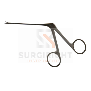 High Quality Manual ENT Forceps with Serrated Jaw and Black Handle Stainless Steel Surgical Nasal/Ear Forceps By <b>Blush</b> Surgical - Product Image 6