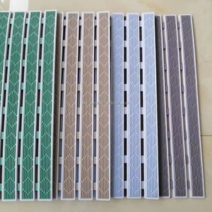 ТПЭ коврик для душа нескользящий коврик для ванной с прочными присосками и дренажными отверстиями, Быстросохнущий напольный коврик для ванной для безопасности ванной - Product Image 3