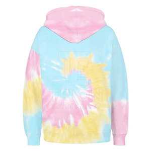 Sudaderas con Capucha Tie Dye para Uso en Exteriores, Precio al por Mayor, Ropa de Moda a Bajo Precio, Sudaderas con Capucha Tie Dye para Mujer - Product Image 3
