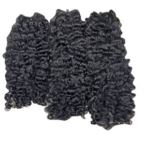 Pelo virgen rizado birmano de alta calidad Grado 12A Nuevos estilos CABELLO HUMANO para este verano - Product Image 1