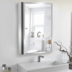 Mobile bagno moderno in legno massello stile americano con lavabo integrato - Product Image 1