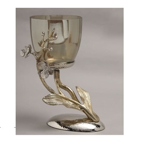 Articles de décoration de haute qualité, porte-bougie gravé à la main, décoration de mariage et de maison, porte-bougie en métal décoratif - Product Image 1