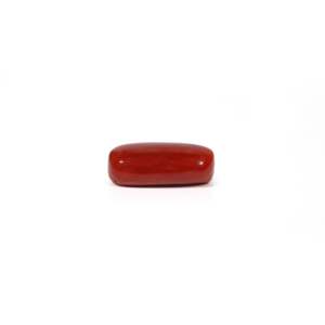 Natural Red Coral Loose Gemstone 4.56 Carat Certified Wholesale Raw - Product Image 3