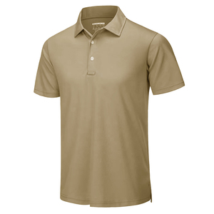 Polo homme en coton 100% de qualité supérieure, design personnalisé, grande taille, uni, style décontracté, tissu confortable, vêtements pour homme - Product Image 1