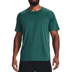 Camiseta de hombre de secado rápido, transpirable, ecológica, con servicio OEM, elegante, para exteriores, de verano, con cuello redondo, informal, de corte regular. - Product Image 1