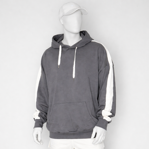 Sudadera con Capucha de Felpa Vintage para Hombre, de Corte Holgado y Talla Grande, Ecológica, con Impresión Digital, Logotipo Personalizado y Bolsillo, Venta al Por Mayor - Product Image 1