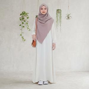 High Quality Muslim Niqab Headscarf Crepe Breathable Spring XXL Modest Ethnic Thobe/Thawb Extra Long Khimar Two Layers Chiffon - Product Image 1