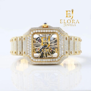 Reloj de Diamantes Moissanite de Moda Más Vendido para Accesorios Diarios, Ropa de Negocios y Estilo de Vida de Lujo - Product Image 5