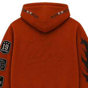 Nouveauté Hiver : Sweat à Capuche Homme Style Unique Respirant en Polaire 100% Coton Coupe Oversize – Offre Spéciale - Product Image 6