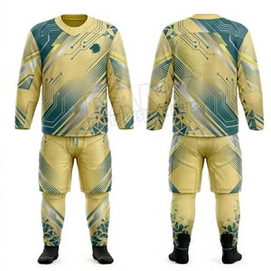 Vêtements d'équipe personnalisés, sublimation de haute qualité, service OEM en gros, fournisseur d'uniformes de hockey sur glace - Product Image 3