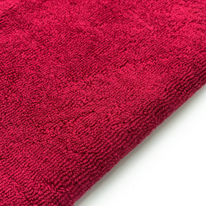 Ensemble de serviettes de bain en coton brodé, ensemble cadeau de serviettes de toilette, ensemble de serviettes de bain en coton rouge brodé motif floral pour adultes à domicile - Product Image 4