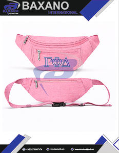 Gamma Phi Delta GPD Sorority Fanny Pack Bolso de cintura elegante para mujer, bolso de cintura de alta calidad - Product Image 5