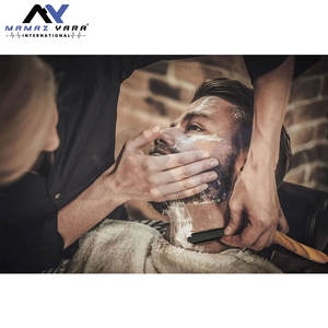 Navaja de Afeitar Profesional Vintage de Alta Calidad para Barbería, Cuchilla Recta para Afeitar en Húmedo, Moldear Barba y Cuidado Personal - Product Image 3