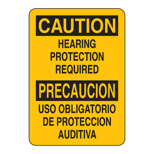 Señal de Advertencia Bilingüe: Gafas de Seguridad Obligatorias para el Lugar de Trabajo y el Laboratorio - Product Image 3