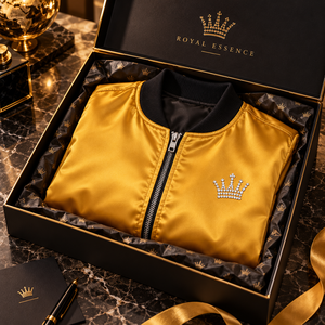Chaquetas de Satén con Pedrería al por Mayor, Abrigos Bomber Brillantes de Moda en Colores Personalizados para Hombre con Cuello y Puños con Detalles de Cristal - Product Image 5