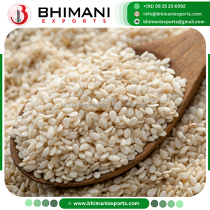 Prix de gros des graines de sésame décortiquées blanches pureté 99.99% fabrication pour Tahini 25kg emballage sous vide - Product Image 4