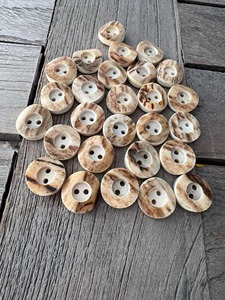 Best Quality Custom Real Buffalo Bone Buttons Carved Eco-Friendly 4-Hole Design <b>Polished</b> Coats Blazers <b>Shirts</b> Jeans - Product Image 6