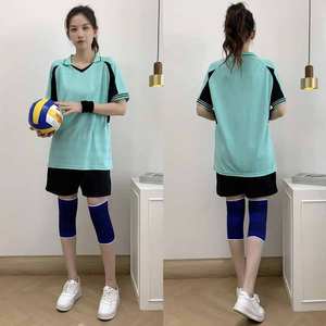 Conjunto de Uniforme de Voleibol para Mujer, Transpirable, Tallas Grandes, Absorbe la Humedad, Protección UV, Pantalones Cortos y Camiseta Sublimados Personalizados - Product Image 3