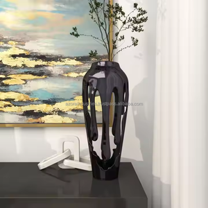 2025 New Aluminium Flower <b>Vase</b> Antique Aluminium <b>Decorative</b> <b>Vase</b> Modern for Home Decor Best Selling <b>Vase</b> by Azora industries - Product Image 5