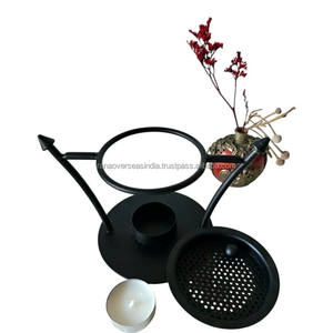 Quemador de Incienso Cónico de Metal Ecológico, Duradero y de Calidad Premium con Aroma Aromático Indio, Disponible en Múltiples Diseños - Product Image 3