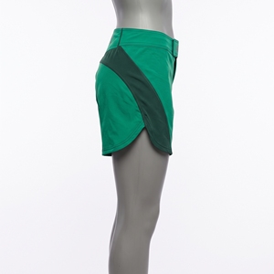 Shorts MMA Womankind Kelly Grass Turf Bone Oatmeal Letterman Stacked Slab Serif Cord Ties Metal Aglets Waffle Openweight Randori - Product Image 3