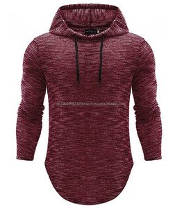 Sudadera con capucha personalizable en blanco OEM para hombre de mezcla de algodón de tamaño europeo y americano - Product Image 4