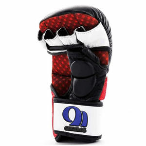 2025 Gants MMA d'impression de logo personnalisé pour hommes Gants de boxe confortables en cuir respirant et en cuir PU pour les arts martiaux - Product Image 3