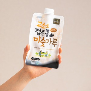 [Samjin Food] Poudre de céréales mélangées au soja sucré, aux haricots noirs, aux cacahuètes et au lait de blé - Product Image 2