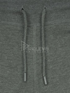 Pantalon évasé pour homme en coton biologique écoresponsable, personnalisable OEM, pantalon de survêtement ample en molleton à jambe large, avec logo de marque - Product Image 2