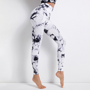 Custom 2026 Solid Sublimated Print Mid Waist Eco-Friendly <b>Workout</b> Gym Seamless Yoga Pants <b>Leggings</b> for Women Wholesale - Product Image 5