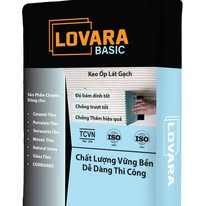 Colle à carrelage LOVARA à base de ciment, colle puissante pour carreaux de céramique et de porcelaine, utilisation en construction, norme C1 - Product Image 4