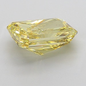 Diamante Amarillo Intenso de Corte Radiante de 5.03 Quilates, Claridad VS2, Pulido EX, Cultivado en Laboratorio, Gema Suelta de Calidad Premium, Joyas Amarillas - Product Image 3