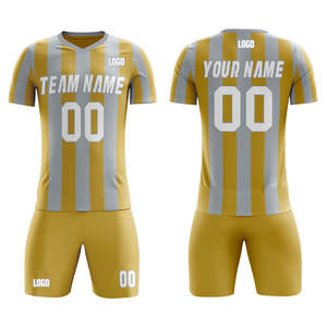 Camisetas de Fútbol Personalizadas para Equipos Unisex, Sublimadas, Transpirables, 100% Poliéster, Nombres/Números de Equipo Personalizados, Colores Personalizados - Product Image 4