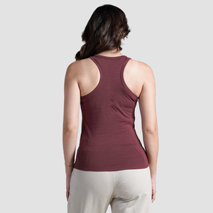 Lightweight Soft Premium Women's Tank <b>Top</b> with Front Logo Breathable & Eco-Friendly Sporty Active Wear - Product Image 3