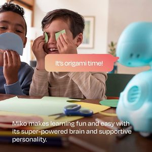 หุ่นยนต์เพื่อการศึกษา Miko 3 AI-Powered STEM สำหรับเด็ก พร้อมแอปพลิเคชันการเขียนโค้ดและการเรียนรู้แบบโต้ตอบ - Product Image 6